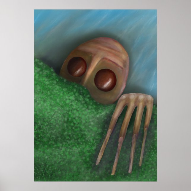 Affiche Celui qui regarde d'en dessous  (Devant)