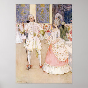 Affiche Cendrillon et le Prince par Millicent Sowerby