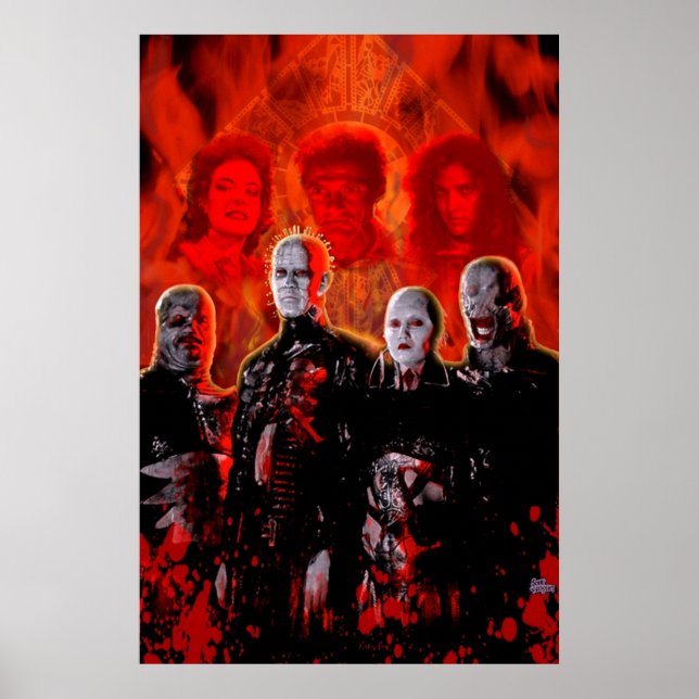 Affiche Cénobites de Hellraiser (Devant)