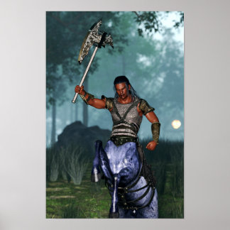 Affiche Centaur Prêt Pour L'Affiche De Bataille