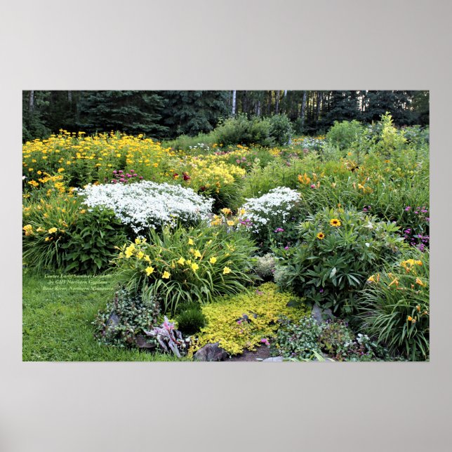 Affiche Center Early Summer Gardens, Closer (Devant)