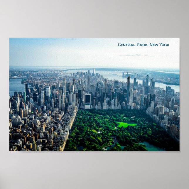 Affiche Central Park, New York (Devant)