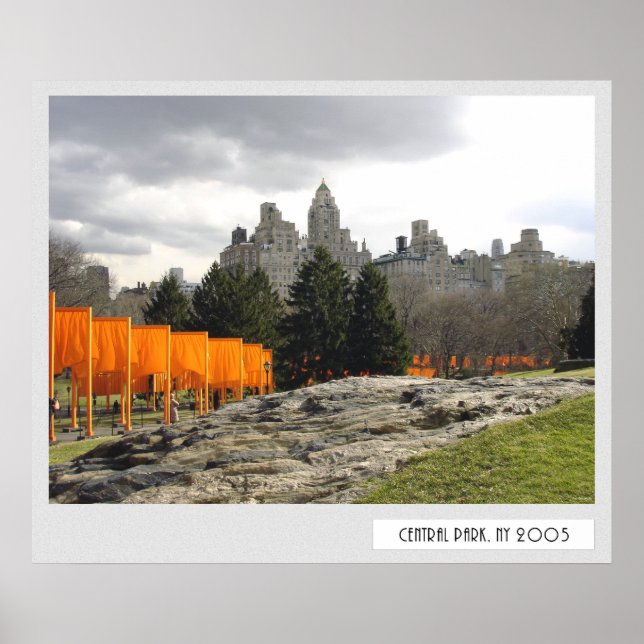 Affiche Central Park, NY (Devant)