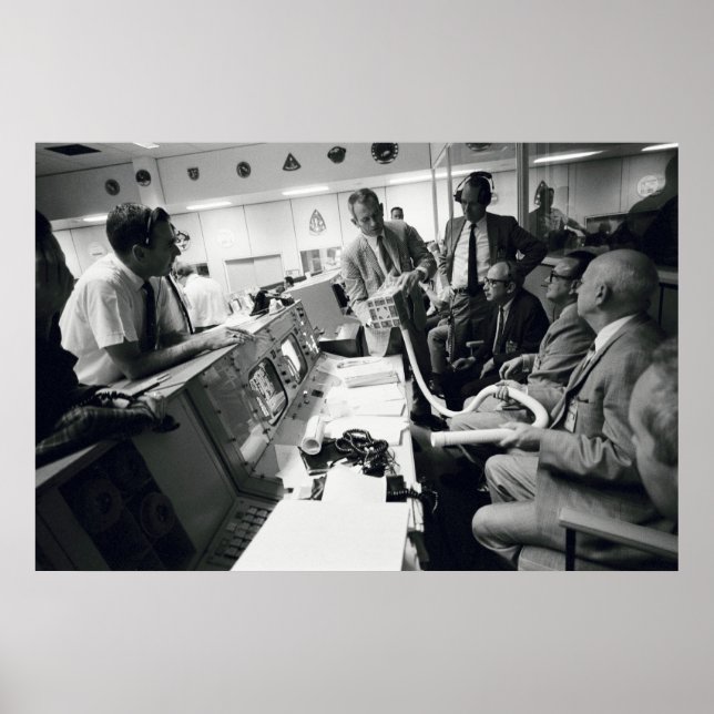 Affiche Centre de contrôle de mission Apollo 13 (Devant)