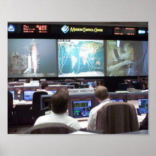 Affiche Centre de contrôle de mission (STS-102)