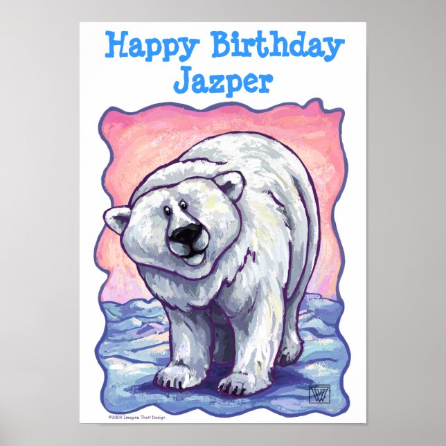 Affiche Centre de la fête de l'ours polaire (Devant)