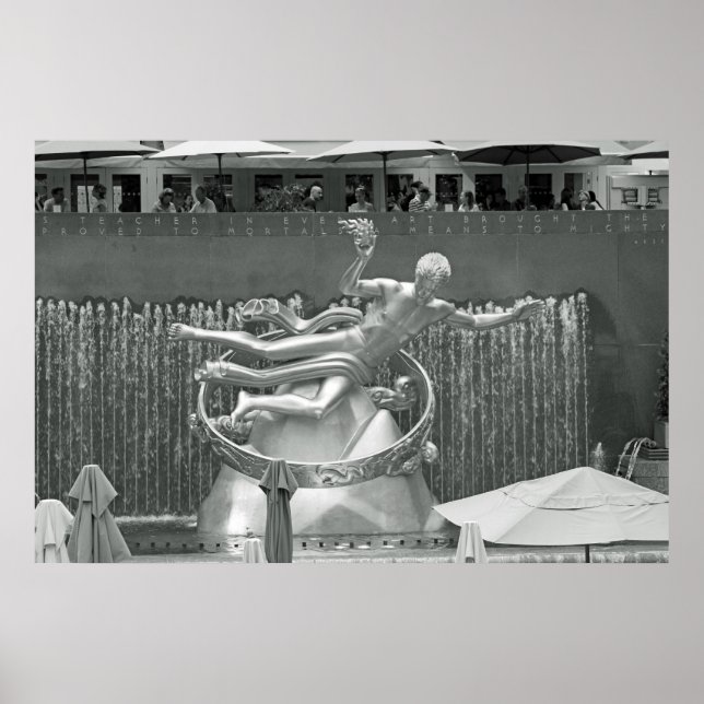 Affiche Centre Rockefeller (Devant)