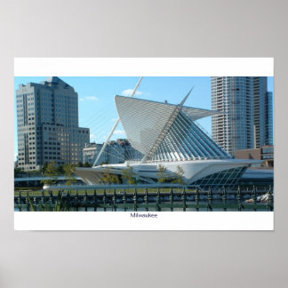 Affiche Centre-ville de Milwaukee