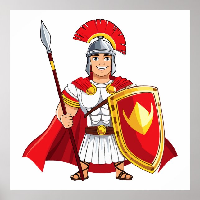 Affiche centurion romain (Devant)