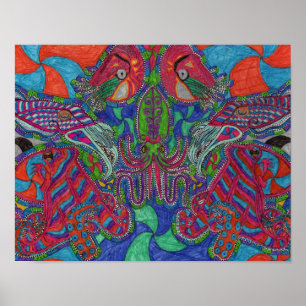 Affiche Céphhalopodes