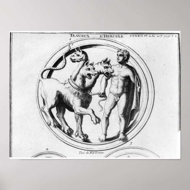 Affiche Cerberus nommé par Hercules (Devant)