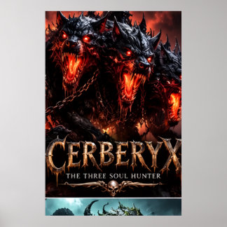 Affiche Cerberyx Chasseur de Trois Âmes