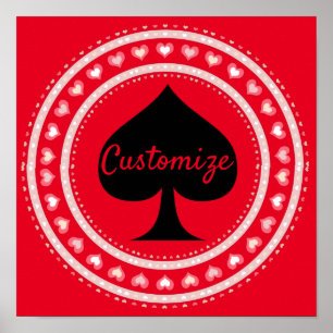 Affiche Cercle Coeurs Black Spade Thunder_Cove