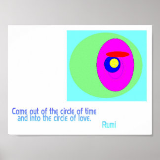 Affiche Cercle d'amour Rumi