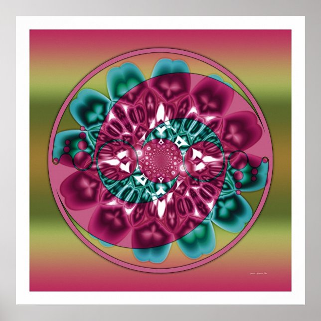 Affiche Cercle de culture Mandala 1 (Devant)