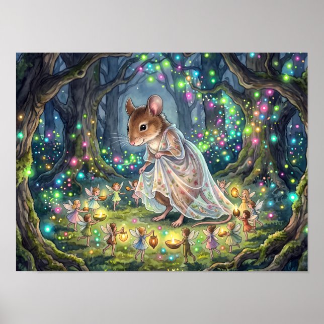 Affiche Cercle de fées de la forêt enchantée (Devant)