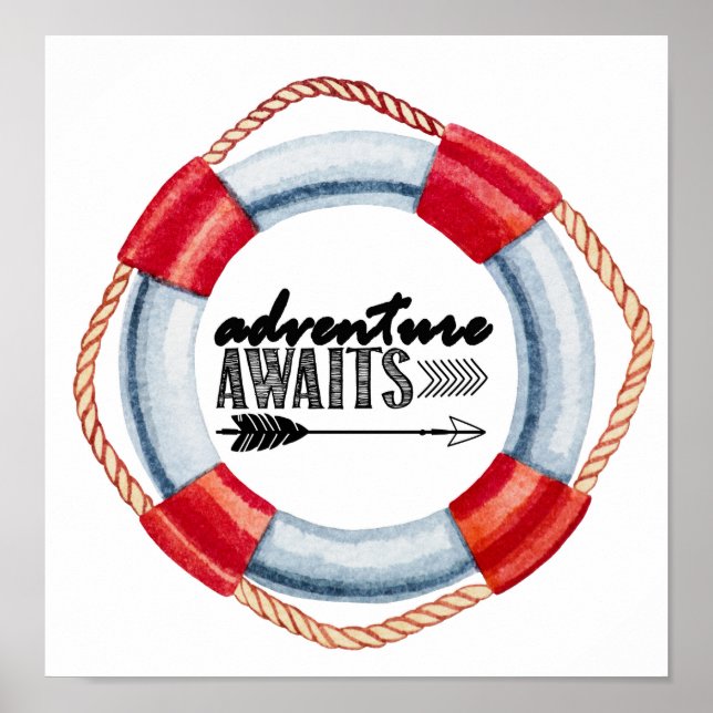 Affiche Cercle de vie d'aventure (Devant)