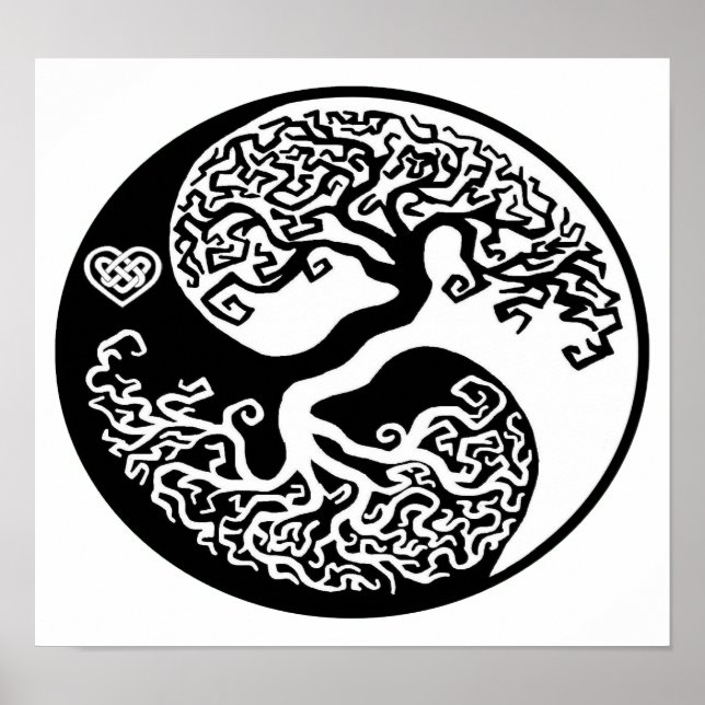 Affiche Cercle de Ying-Yang Tree (Devant)