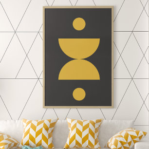 Affiche Cercle Die Cut Art
