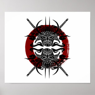 Affiche Cercle Samurai Enso