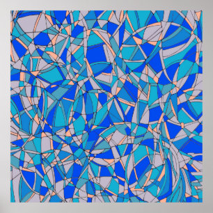 Affiche Cercles Abstraits