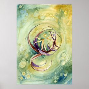 Affiche Cercles dans des cercles