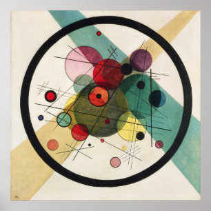 Affiche Cercles dans un cercle