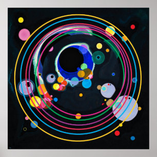 Affiche Cercles de Kandinsky