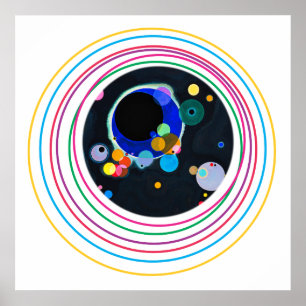 Affiche Cercles de Kandinsky