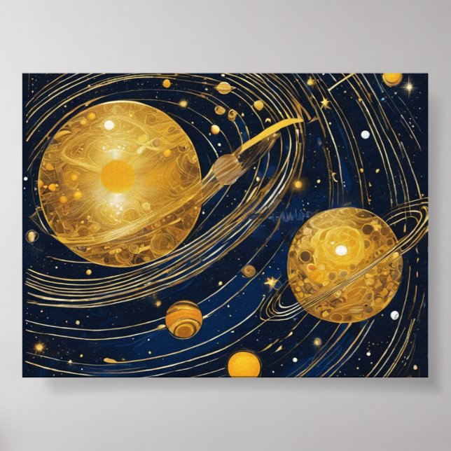 Affiche Cercles de l'espace (Devant)