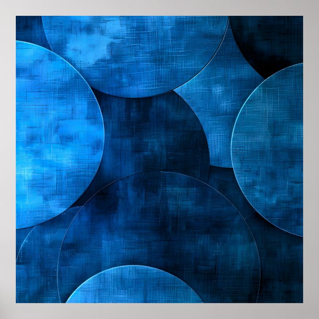 Affiche Cercles de lune bleue (Devant)