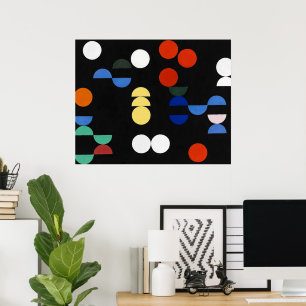 Affiche Cercles et demi-cercles Sophie Taeuber-Arp