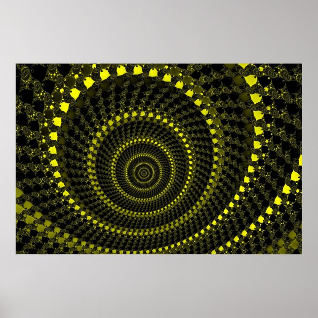 Affiche Cercles Jaunes (Devant)