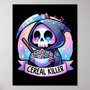 Affiche Céréales Killer Breakfast Céréale Bowl Céréales Cé