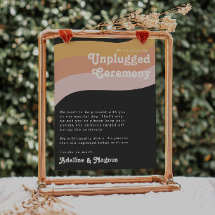 Affiche Cérémonie de débranchement de Rainbow Dark Retro 7