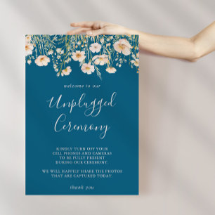 Affiche Cérémonie de débranchement du Fleur sauvage Boho c