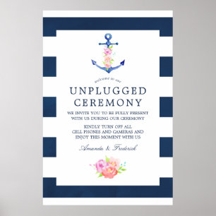 Affiche Cérémonie de débranchement du Mariage nautique aqu