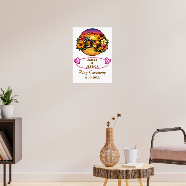 Affiche Cérémonie de la bague (Salon 3)