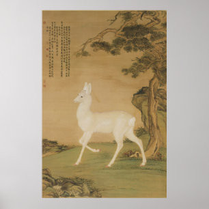 Affiche Cerf propice aux arts raffinés