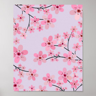 Affiche Cerise Fleur 06 Lavande