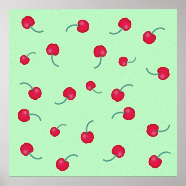 Affiche Cerises mignonnes (Devant)