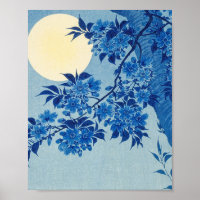 Cerisier de la Lune Bleue de nuit japonais
