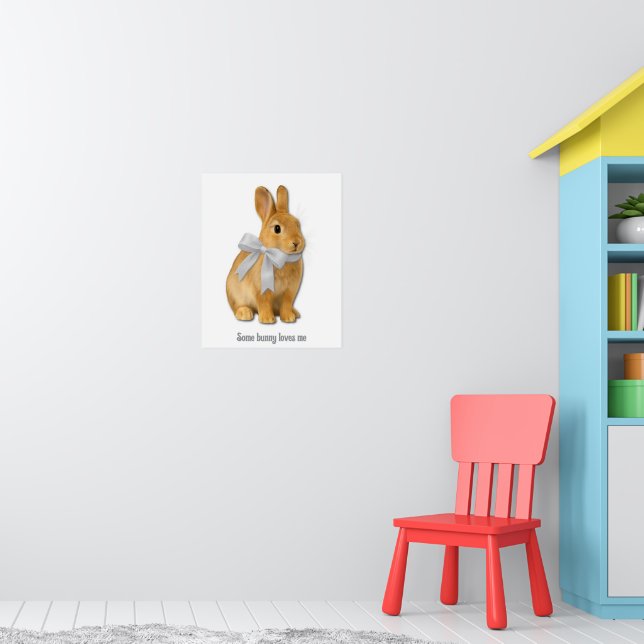 Affiche Certain lapin m'aime (Pépinière 1)