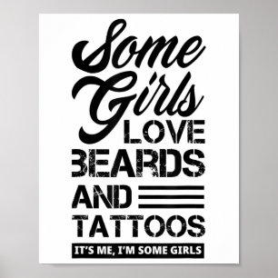 Affiche Certaines Filles Aiment Les Oreilles &amp; Tatouag