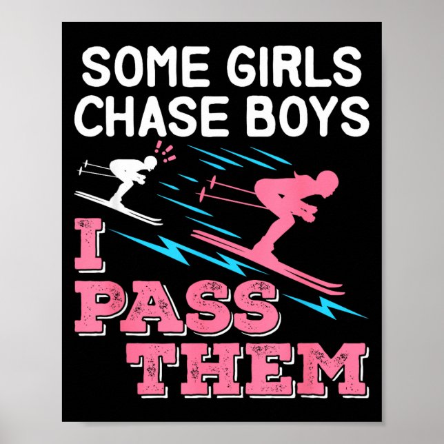 Affiche Certaines filles poursuivent des garçons pass fill (Devant)