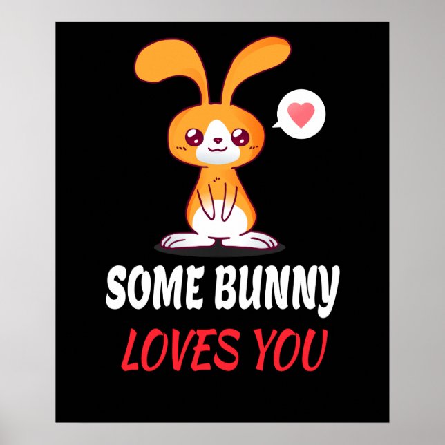 Affiche Certains Bunny Vous Aiment En Partenariat (Devant)