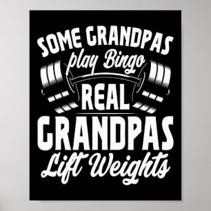 Affiche Certains Grandpas Jouer Bingo Real Grandpas Poids