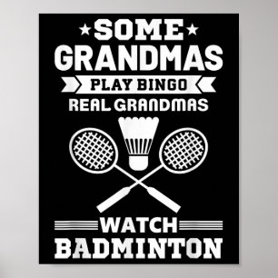 Affiche Certains Grands Mains Jouent Bingo Véritables Gran