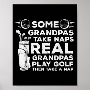 Affiche Certains papas prennent des siestes vraiment jouen