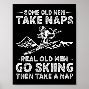 Affiche Certains vieillards font la sieste - Grand-père sk